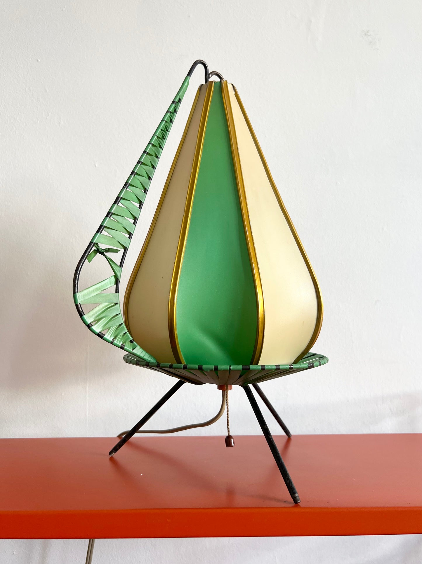 Mid Century Tripod Table Lamp