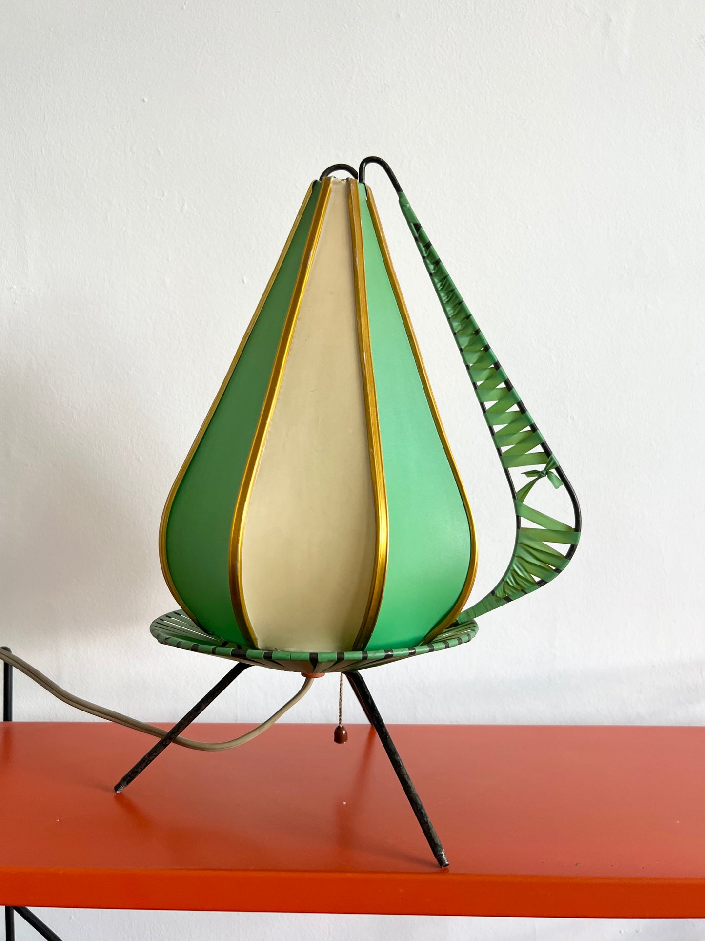 Mid Century Tripod Table Lamp