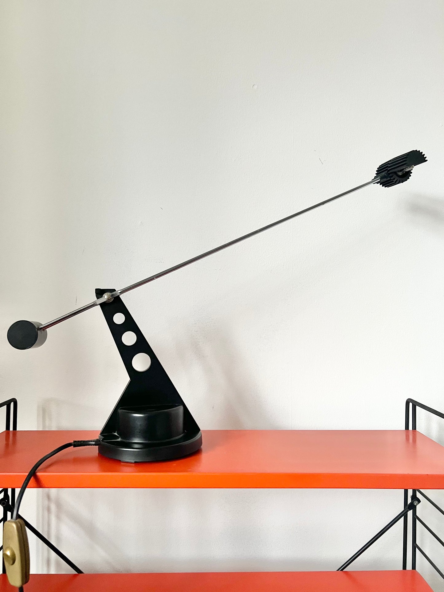 Postmodern counter-balanced table lamp by Luxo