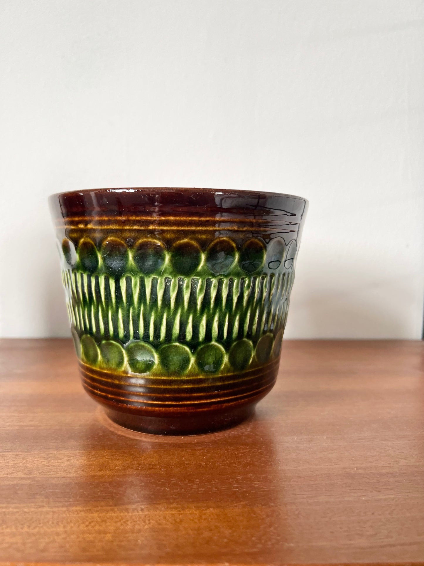west german pottery plant pot West German Plant Pot by Bay Keramik – reflective-forms