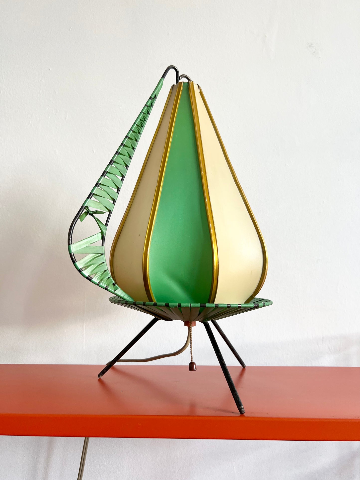 Mid Century Tripod Table Lamp