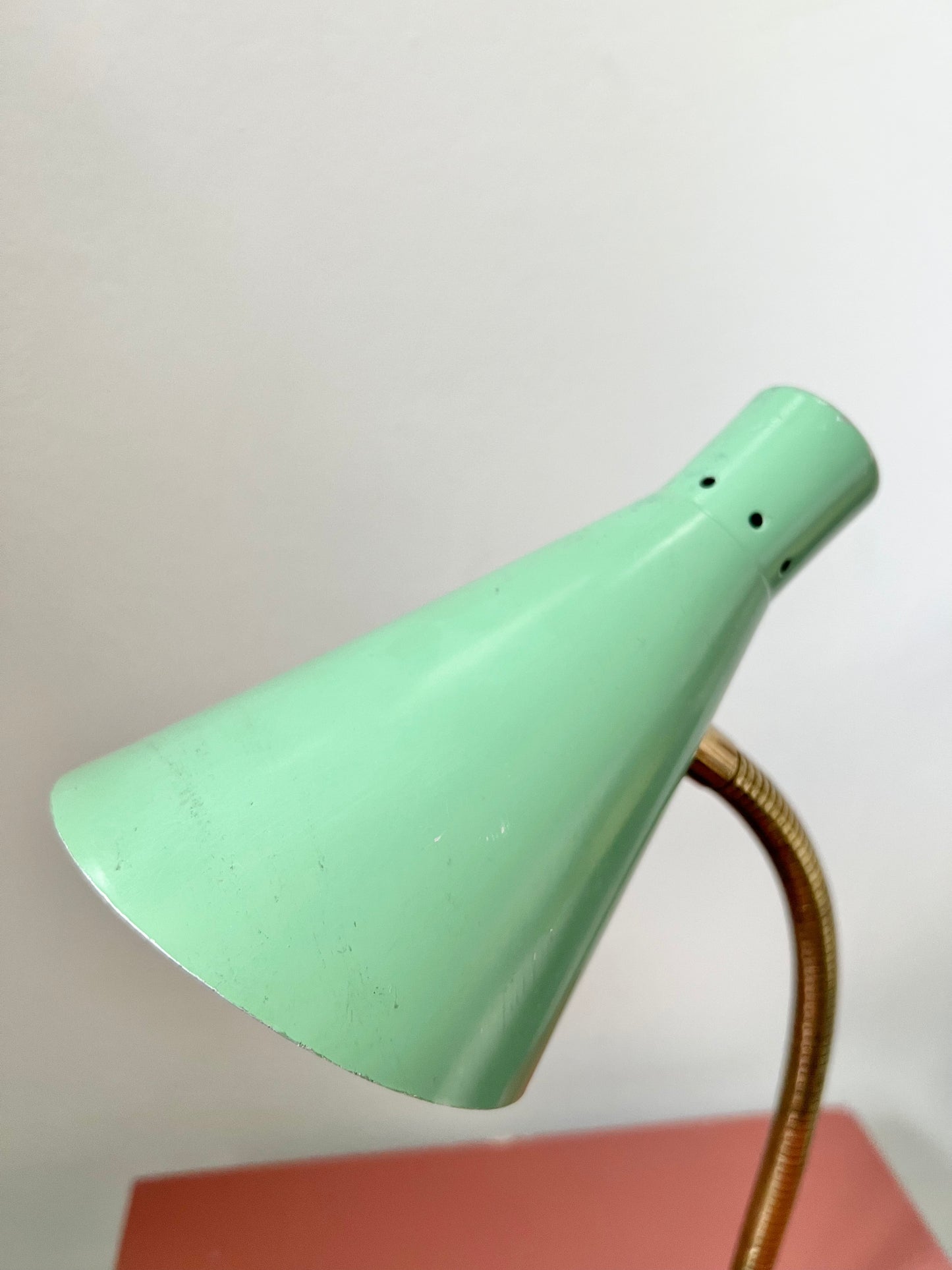 Mid Century Green Desk Lamp