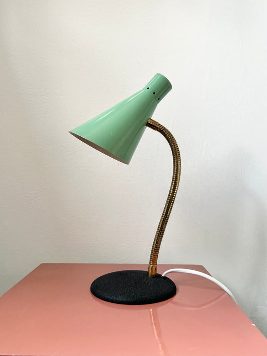 Mid Century Green Desk Lamp