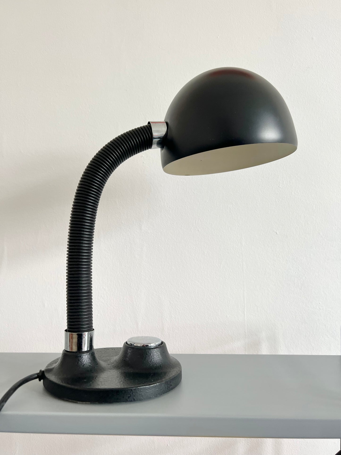 Mid Century Space Age Desk Lamp by Hillebrand