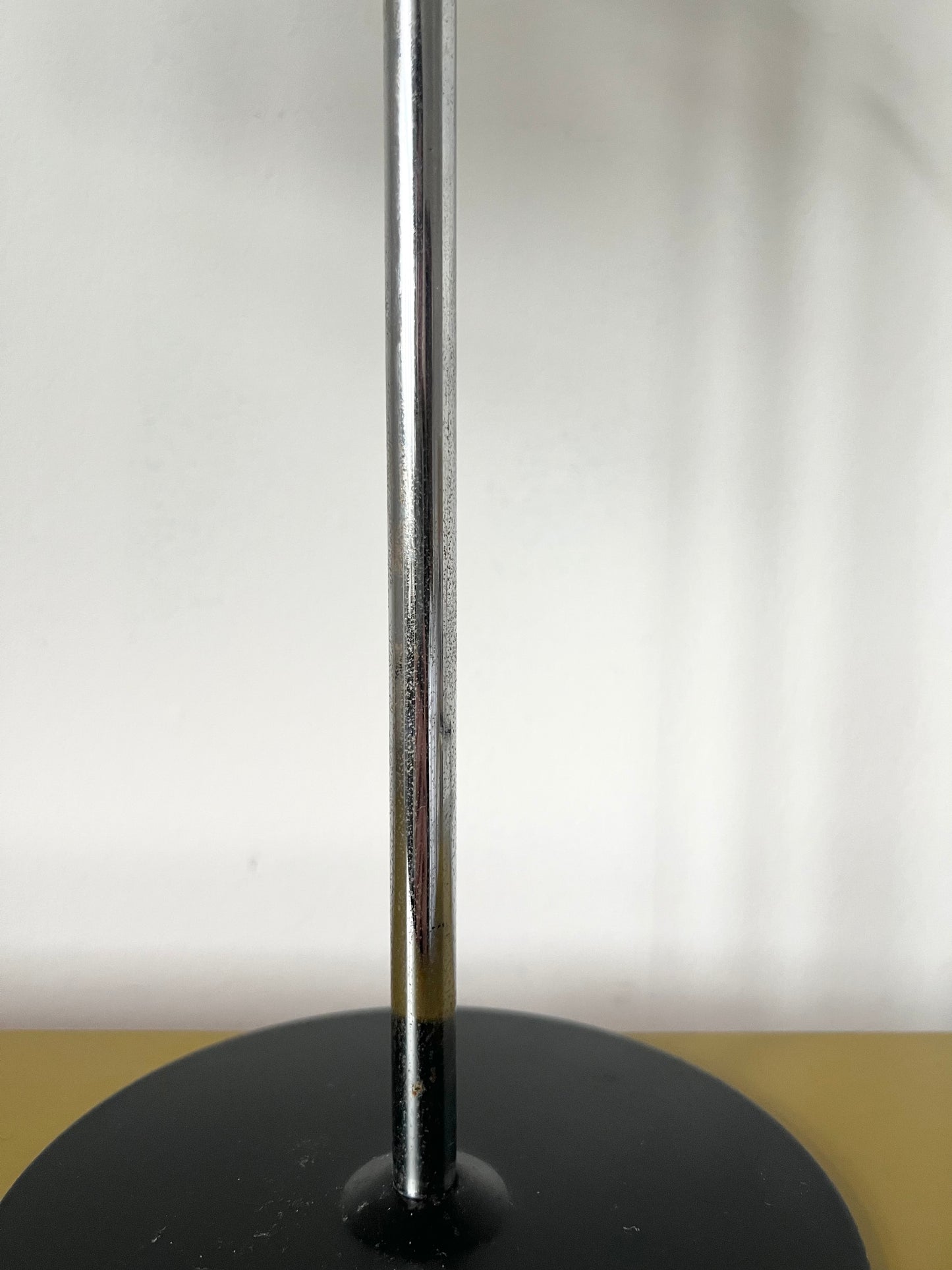 70’s black and silver adjustable desk lamp